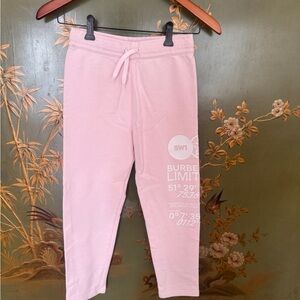 Pink Jogger Pants with Logo